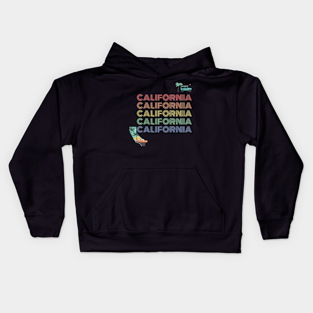 California Kids Hoodie by LaurelBDesigns